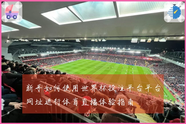 新手如何使用世界杯投注平台平台网址进行体育直播体验指南
